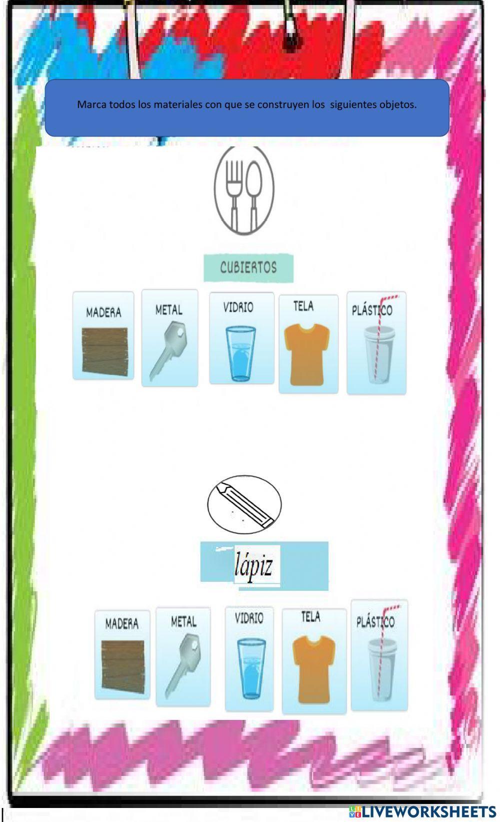 Objetos de mi entorno