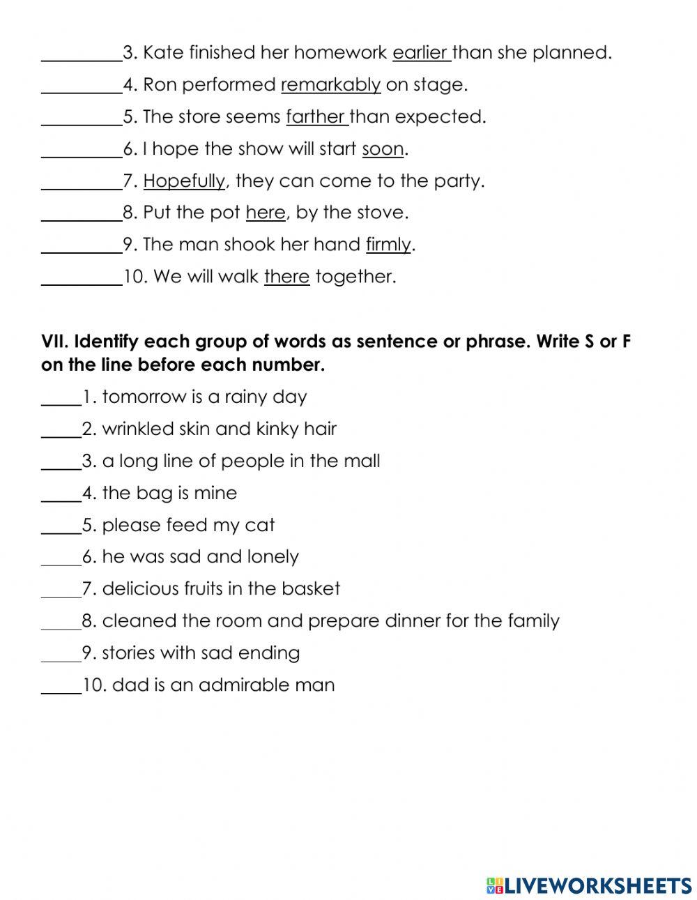 Culminating Exam - Summer Class (English) Culminating Exam - Summer Class (English)