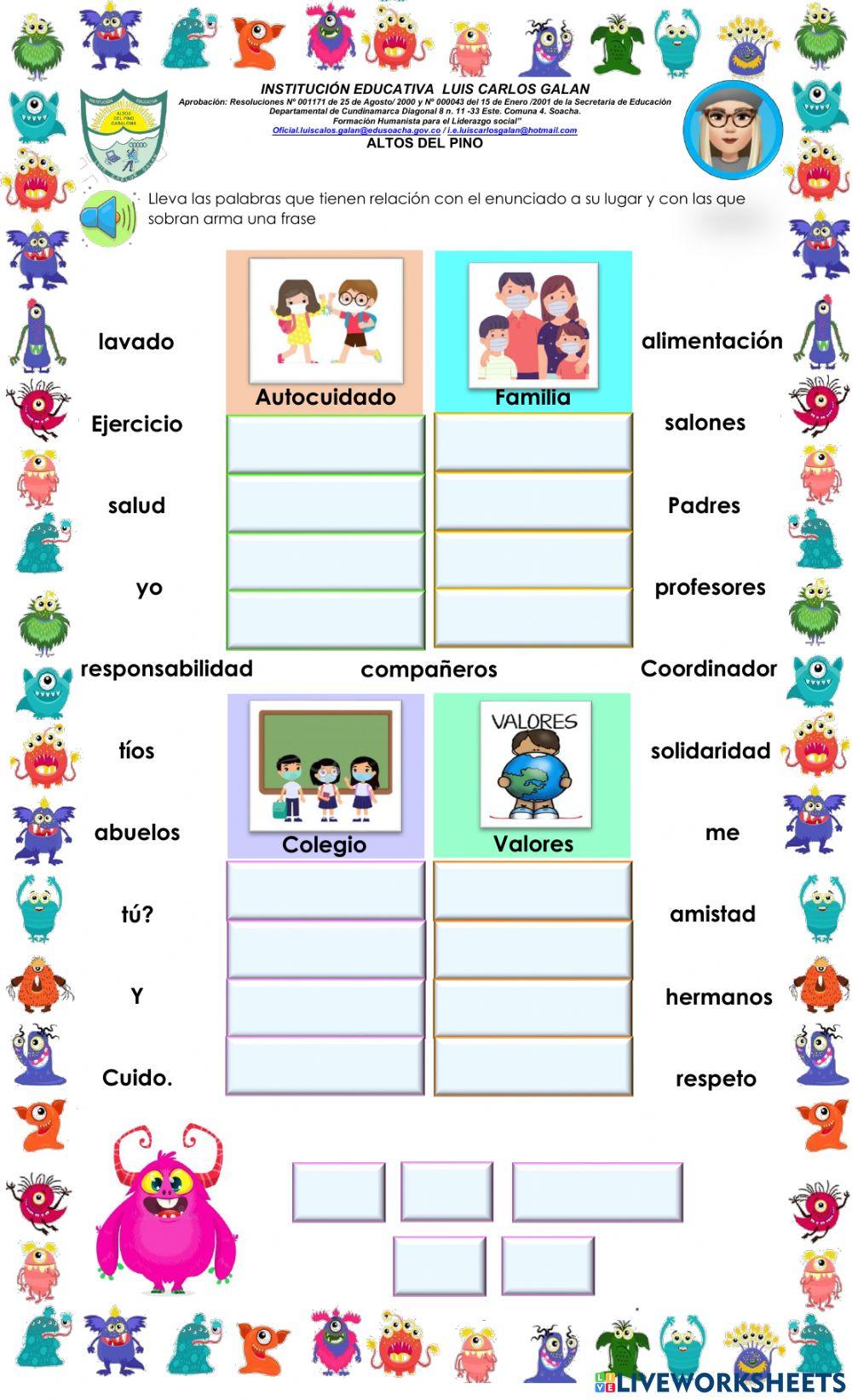 Preparándonos para el regreso a clases.