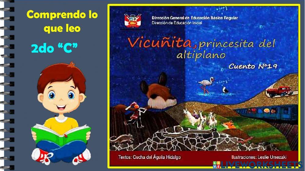 Vicuñita, princesita del altiplano