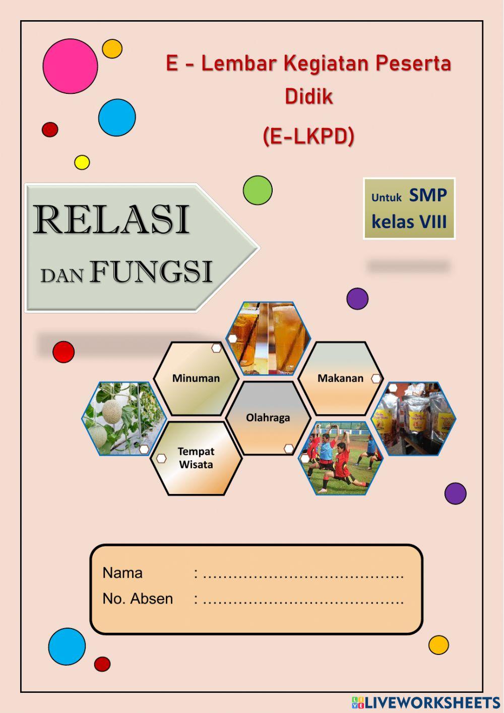 Relasi dan Fungsi