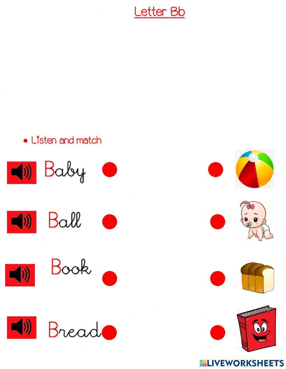 Beginning letter- b or d?: English ESL worksheets pdf & doc
