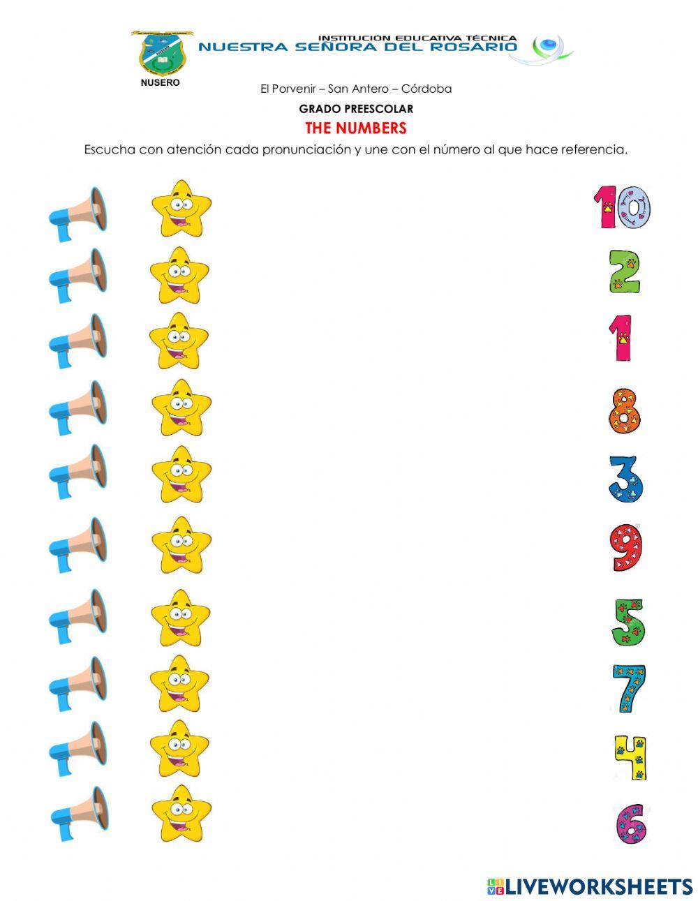 the-numbers-worksheet-for-preescolar-live-worksheets