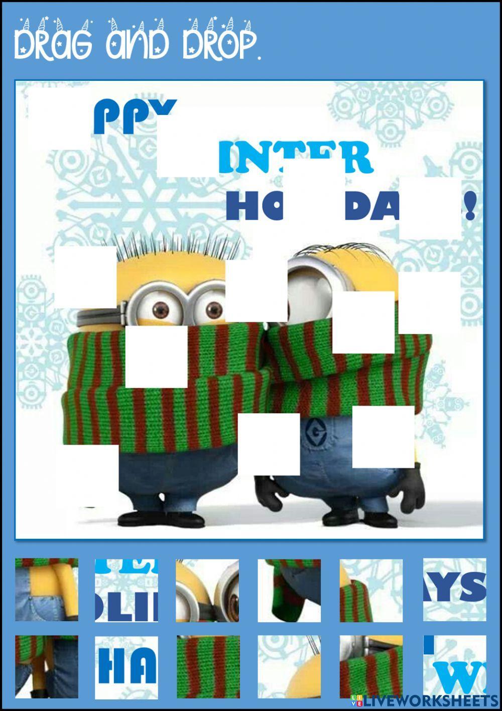 Happy winter holidays