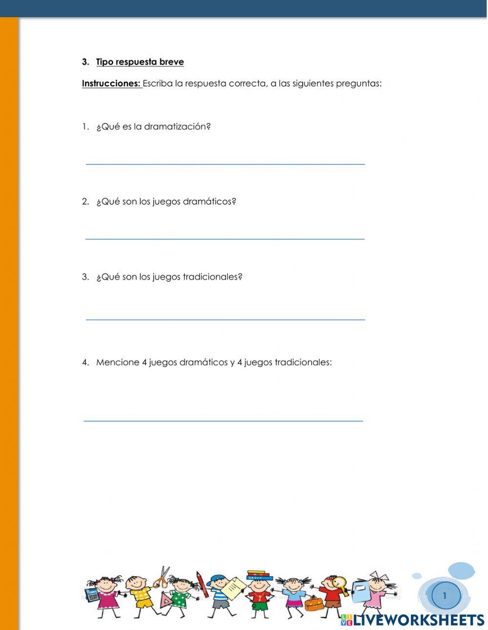 Juego dramático ¨procesos de producción¨