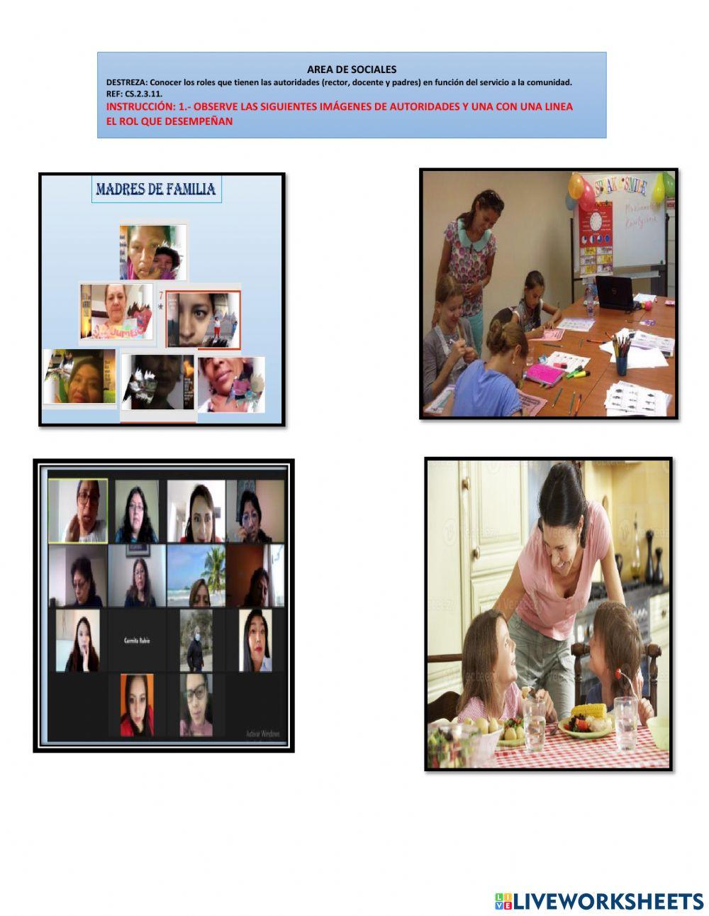 Roles que tienen las autoridades