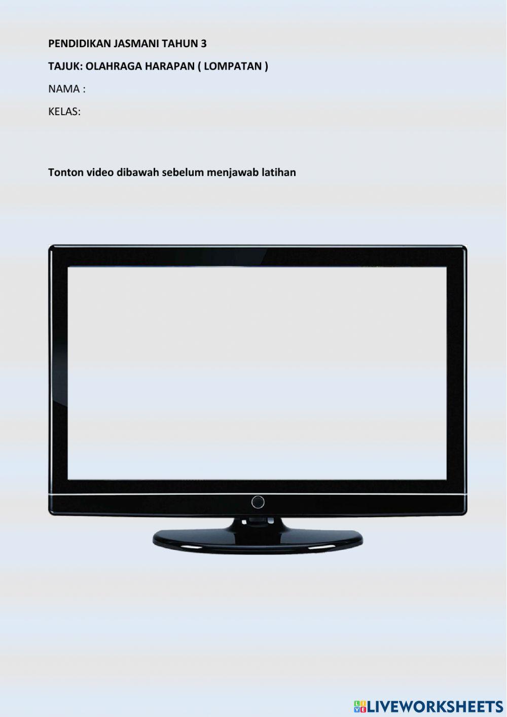 Pj tahun 3 : lompat dan mendarat