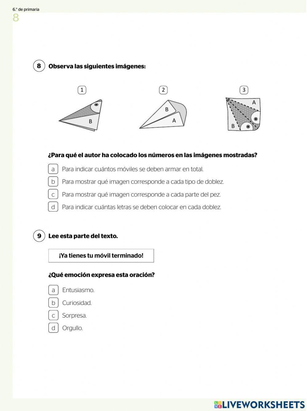 Evaluación diagnóstica de lectura