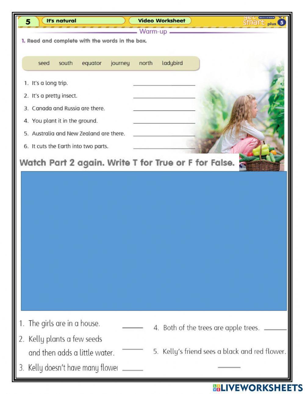 It-s Natural Video Worksheet