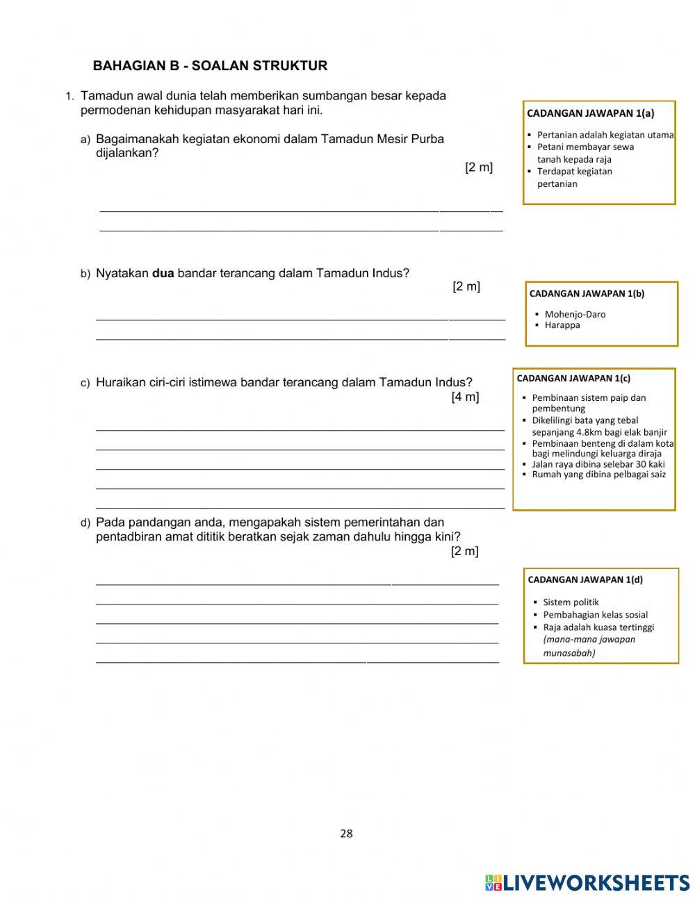 DARians SALT Module SEJARAH TINGKATAN 1
