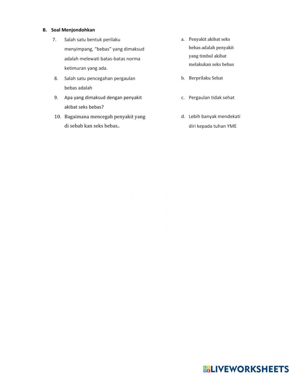 Lkpd pergaulan hidup sehat