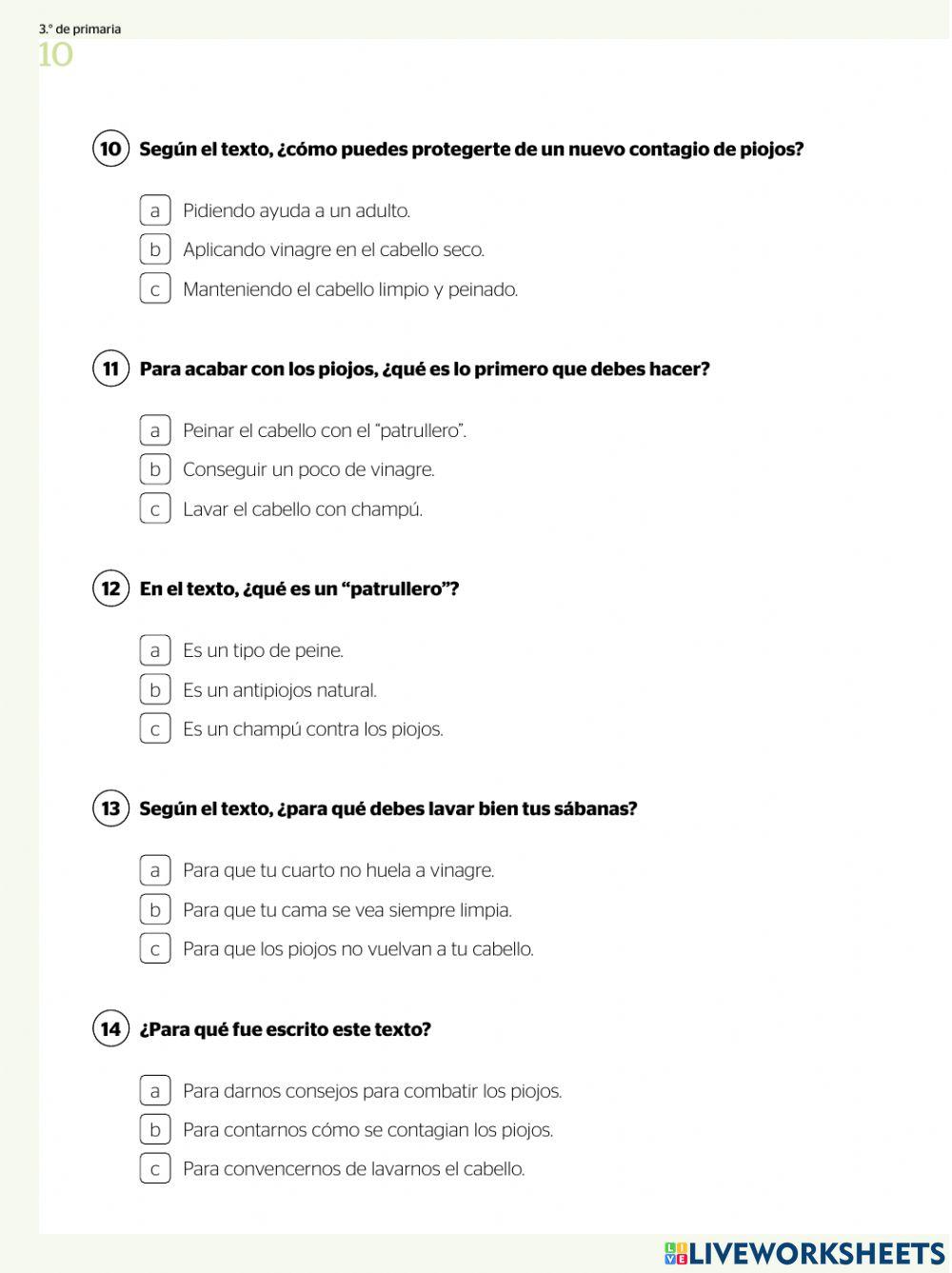 Examen de Comunicación - Parte 2