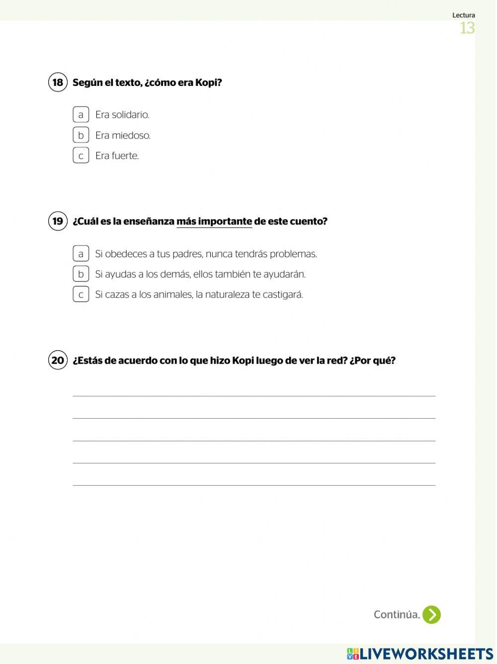 Examen de Comunicación - Parte 2