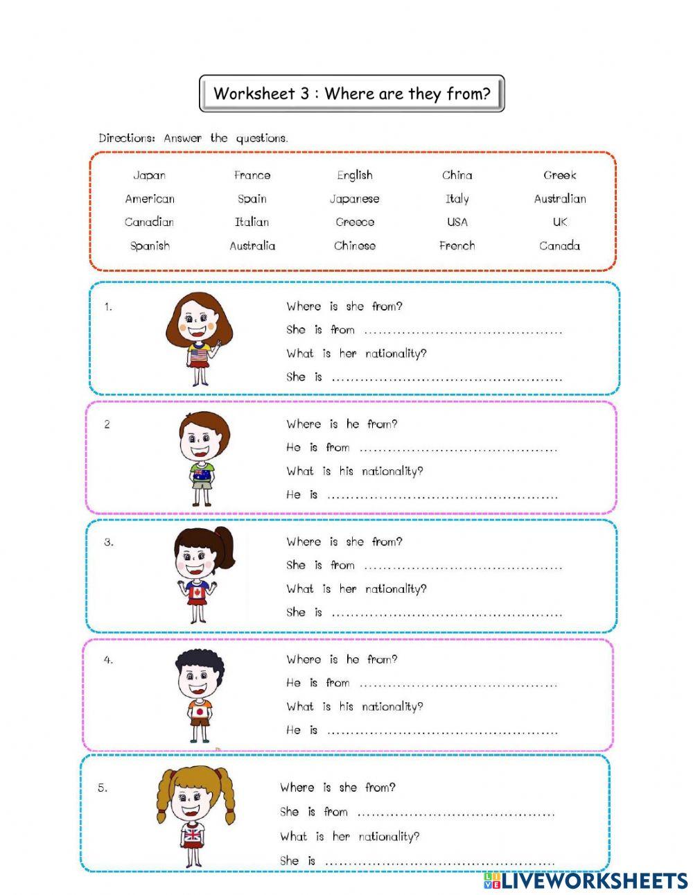 Where are they from?