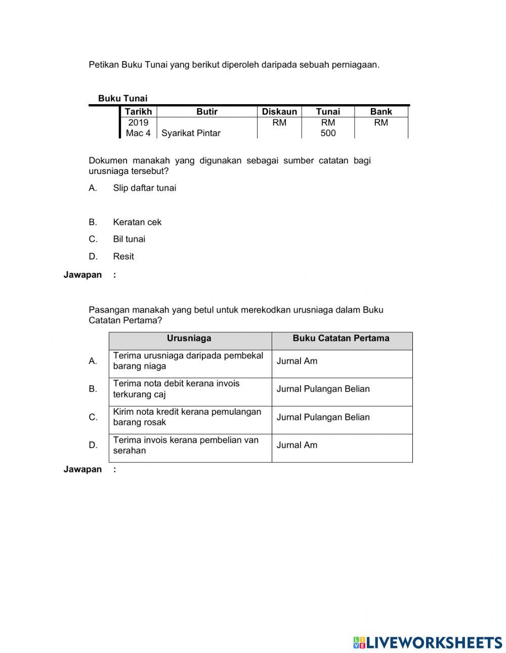 Principles of accounting