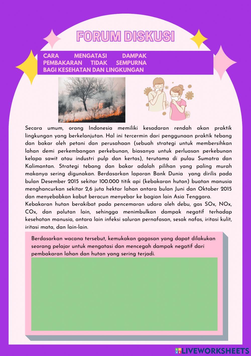 Dampak pembakaran hidrokarbon