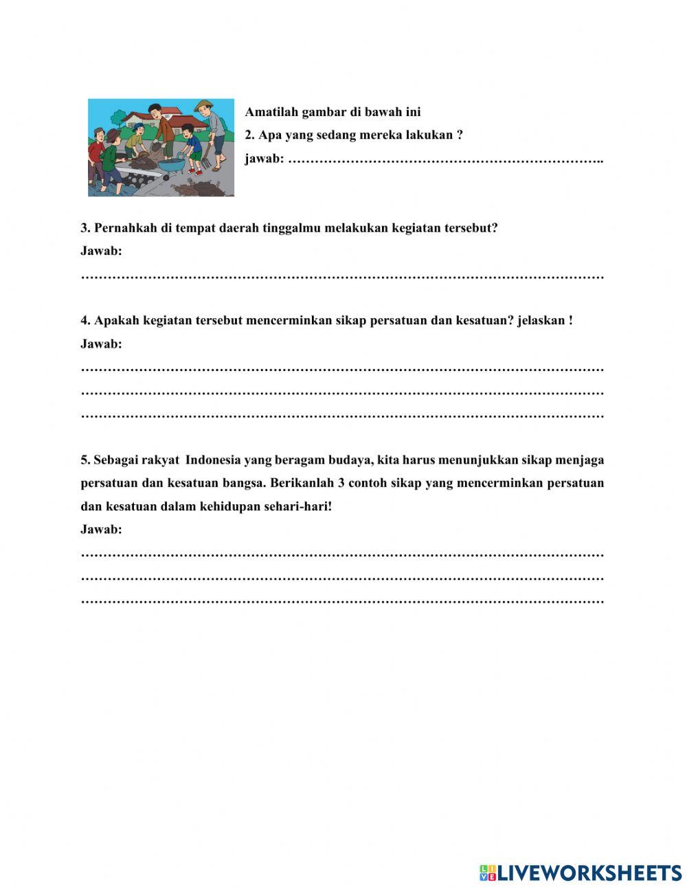 Tema 1 indahnya kebersamaan