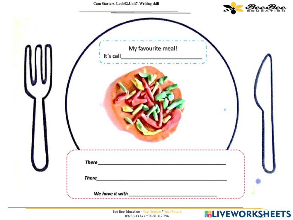 Look02.U7.Writing practice in class