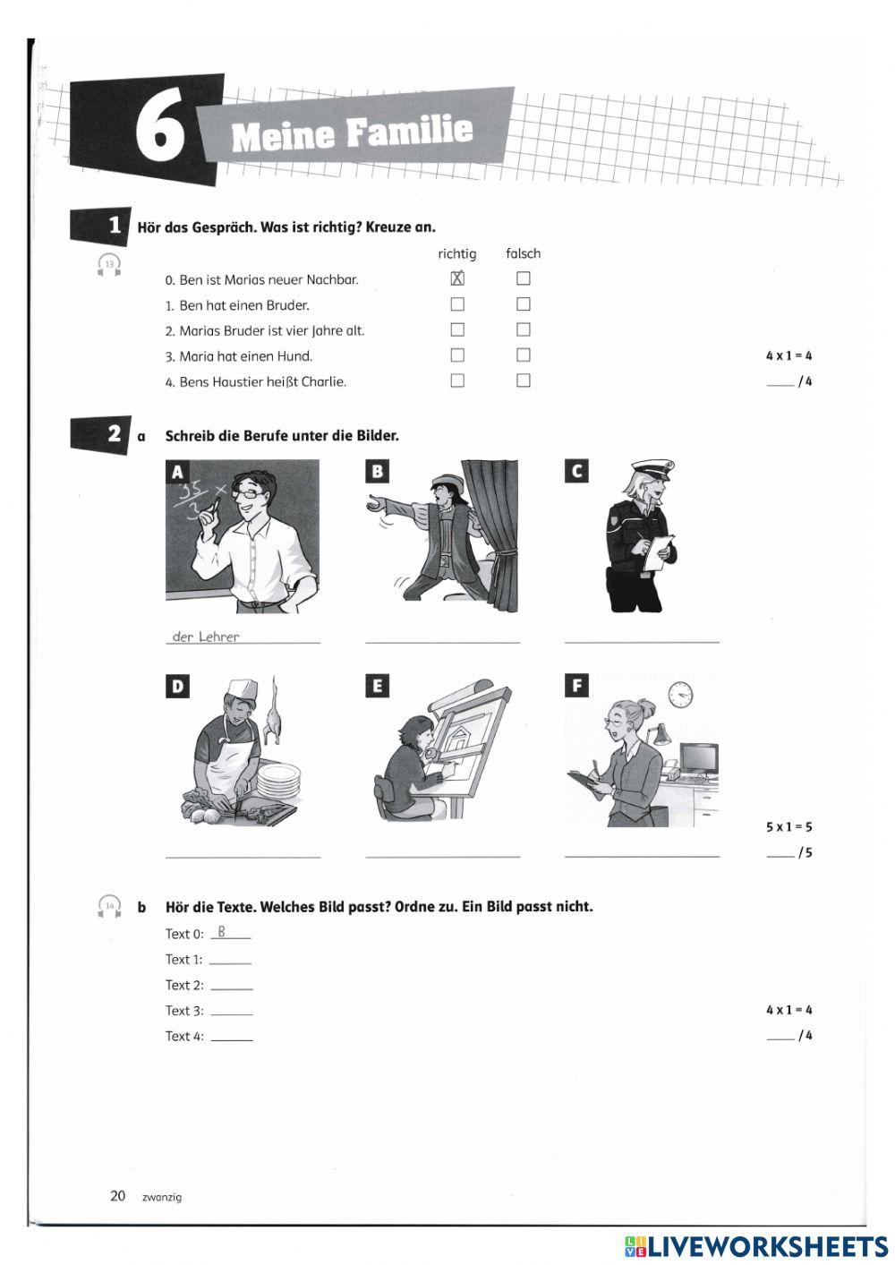 5100485 Klasse A1 Test 6 Deutschdeutsch 5100485-klasse-a1-test-6-deutschdeutsch