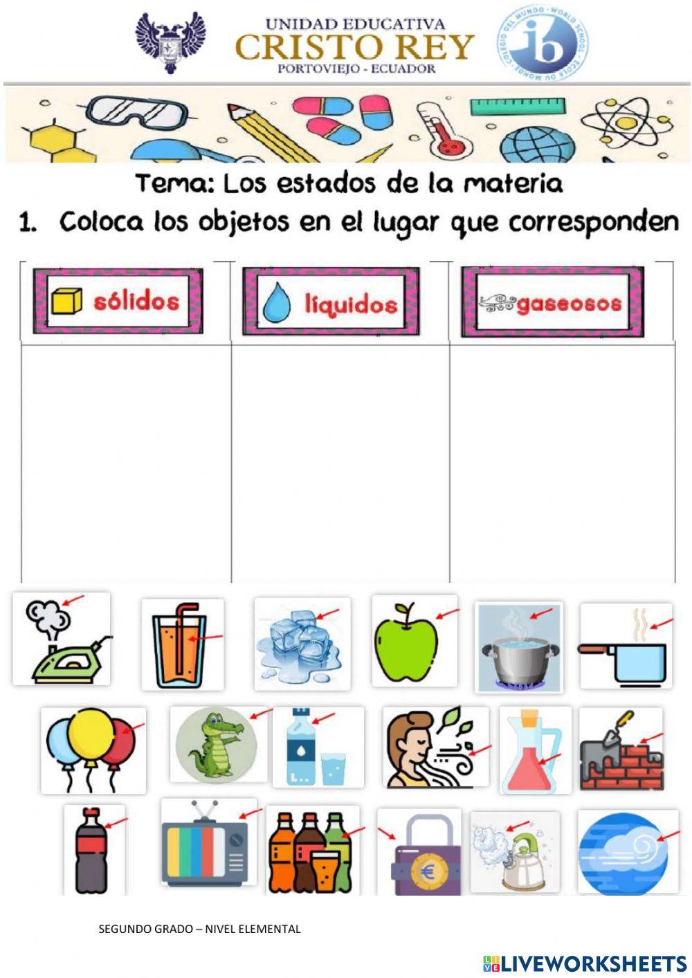 Los estados de la materia