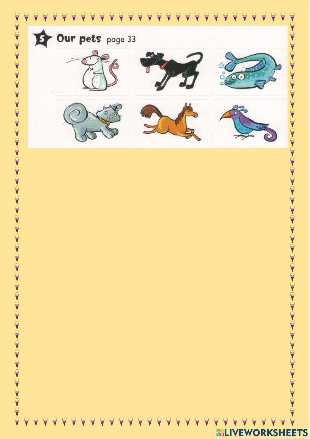 Словарик и песни из книги Kids' box 1