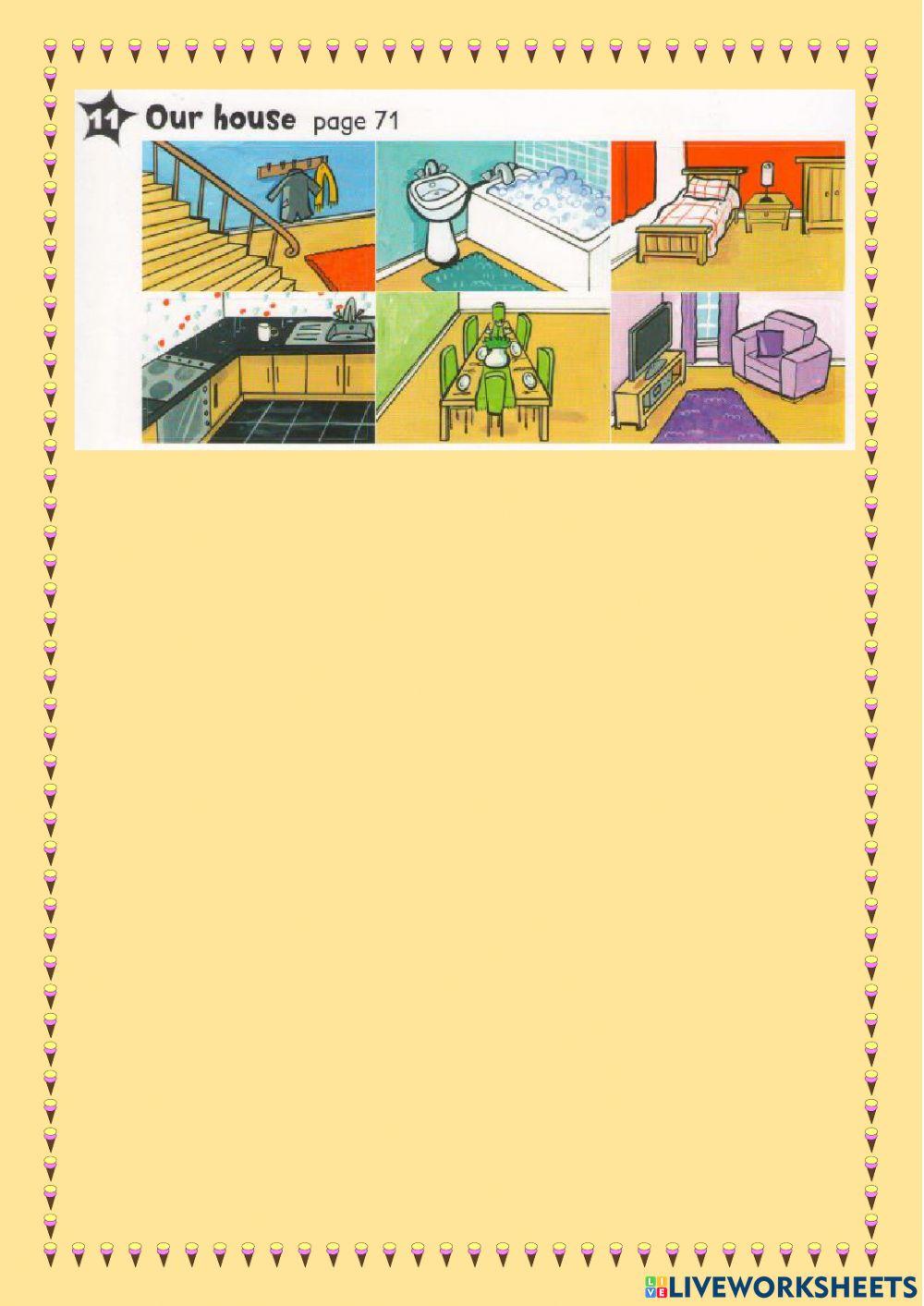 Словарик и песни из книги Kids' box 1