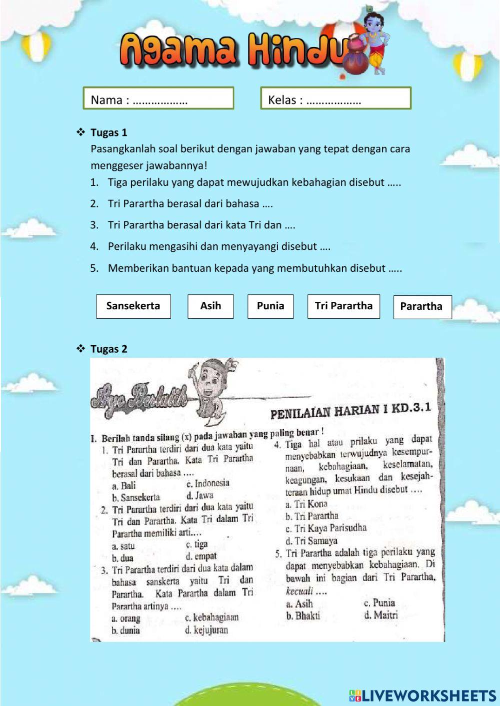 Agama Hindu Tri Parartha Agama Hindu Tri Parartha