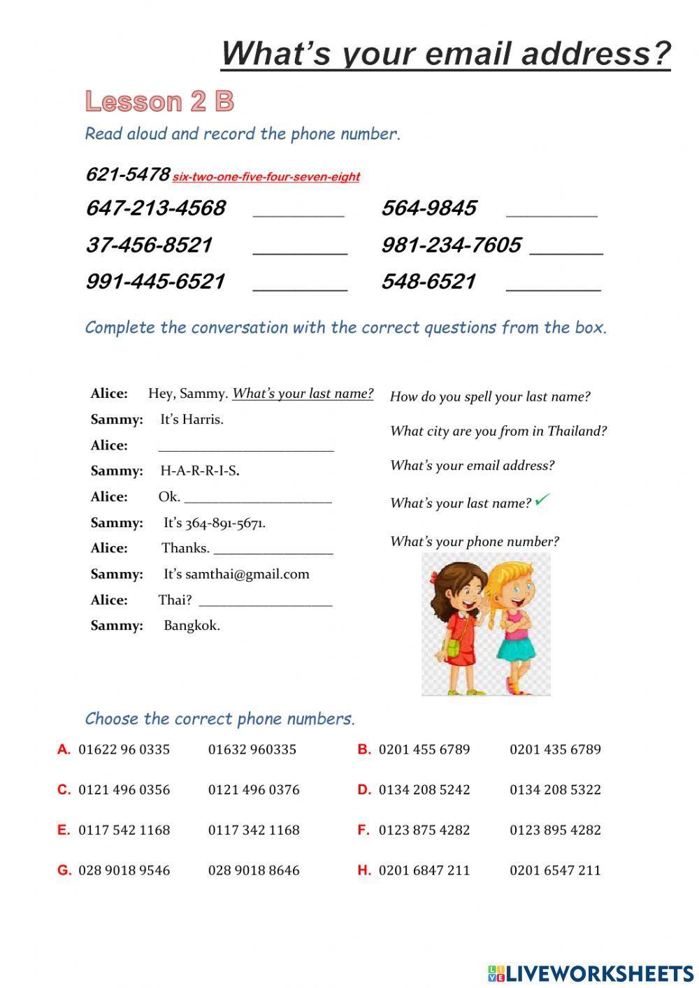 What's your email address?