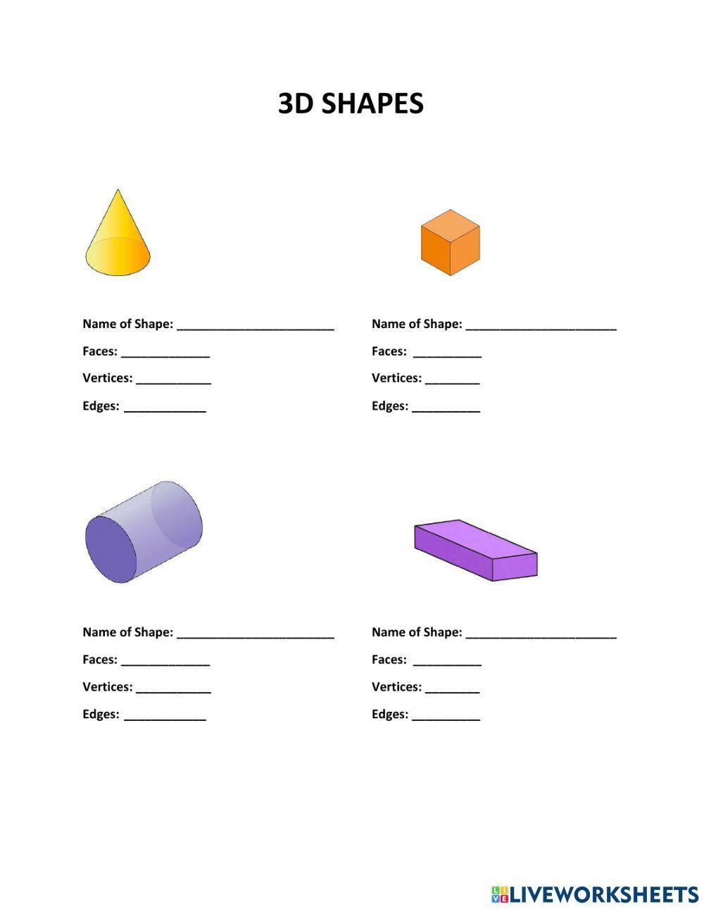2D and 3D Shape Properties