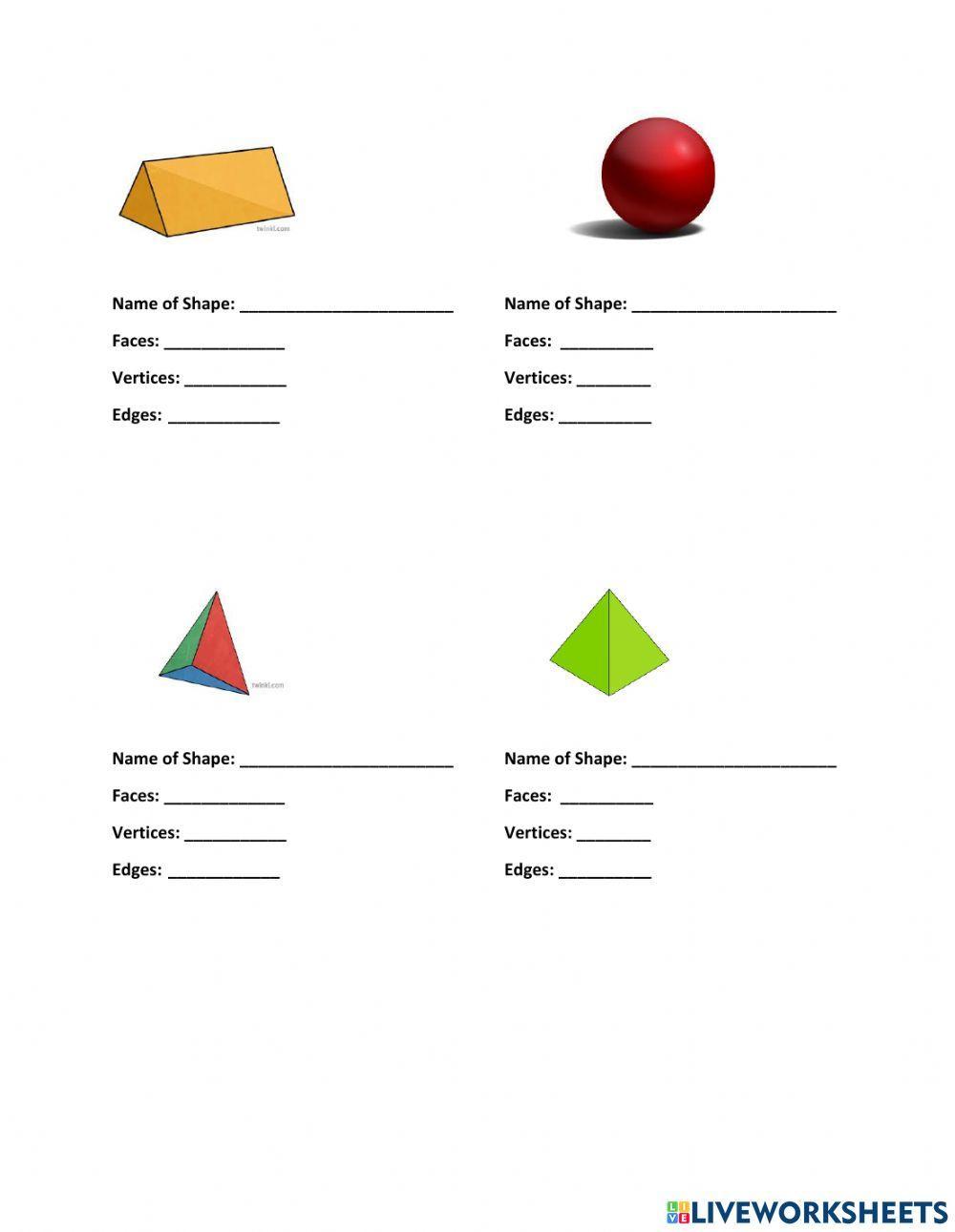 2D and 3D Shape Properties