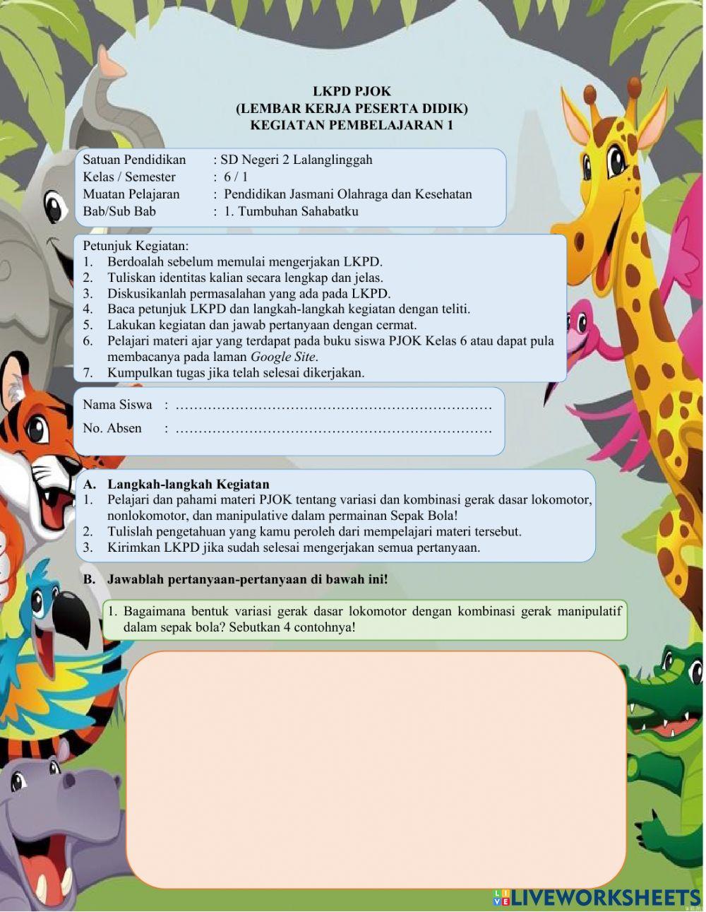 Lkpd pjok 1