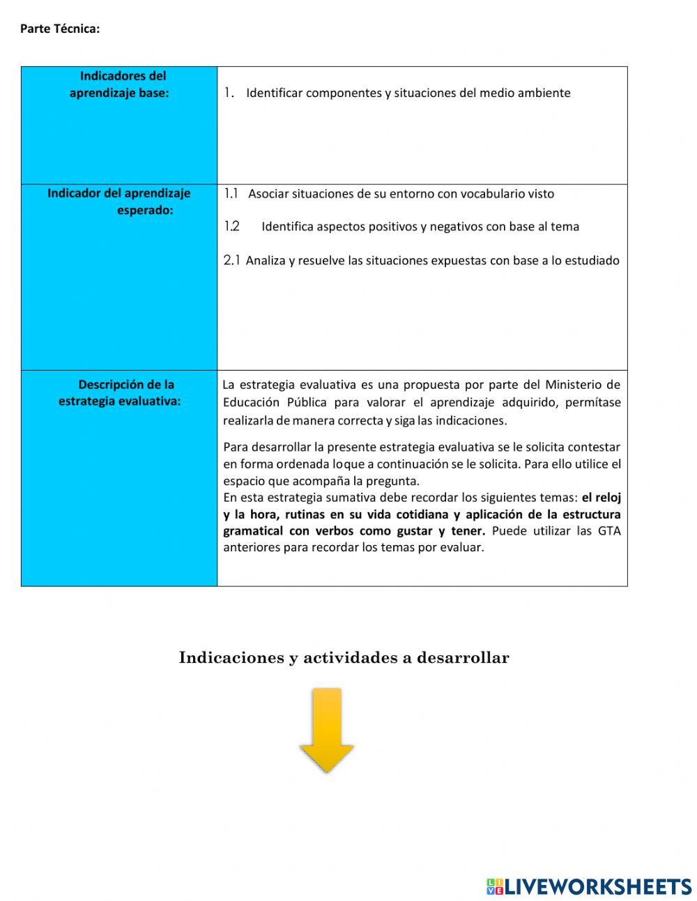 Estrategia science Sexto