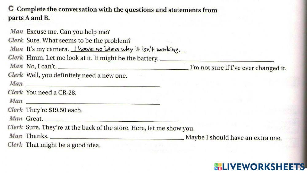 Questions within questions