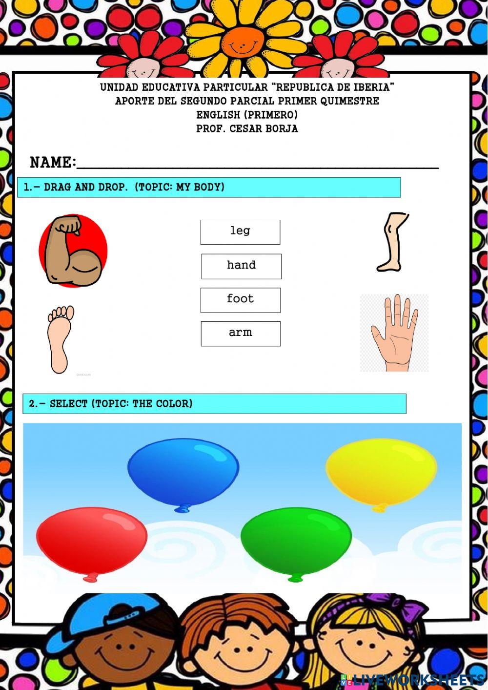 Assessment  2  (1er egb)