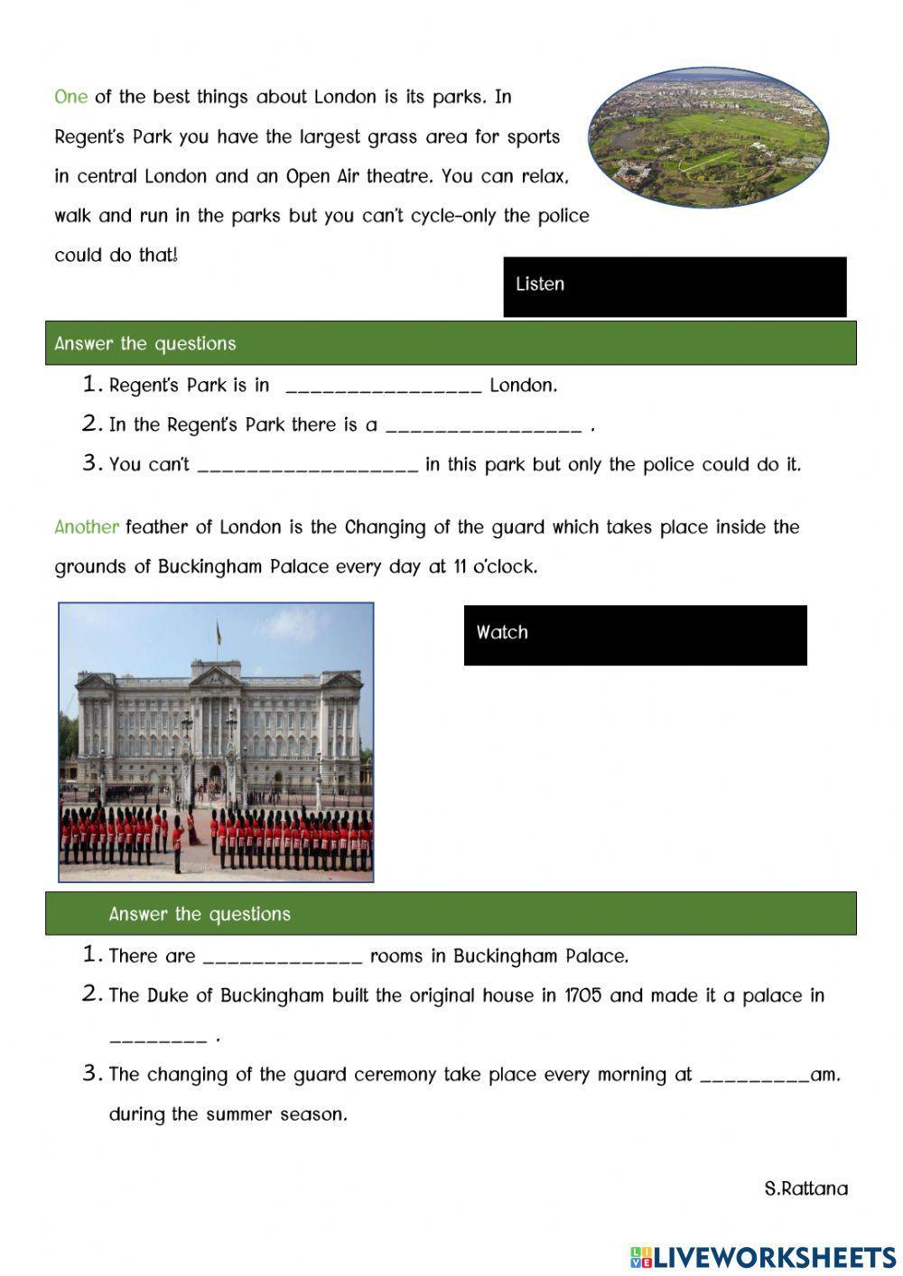 Reading and Listening