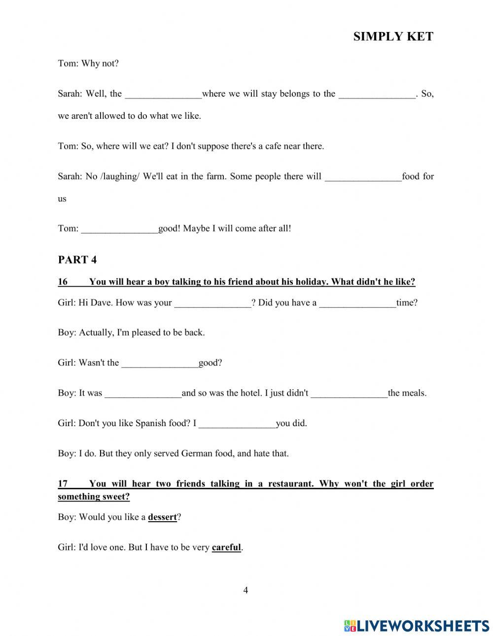 Transcript Ket Simply - Test 1