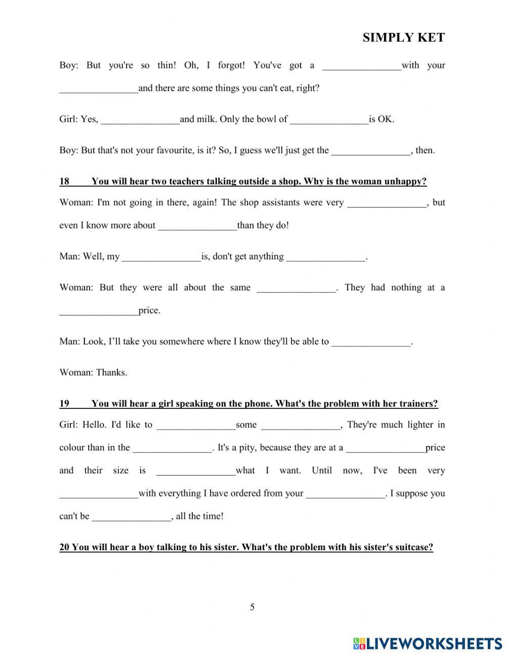 Transcript Ket Simply - Test 1