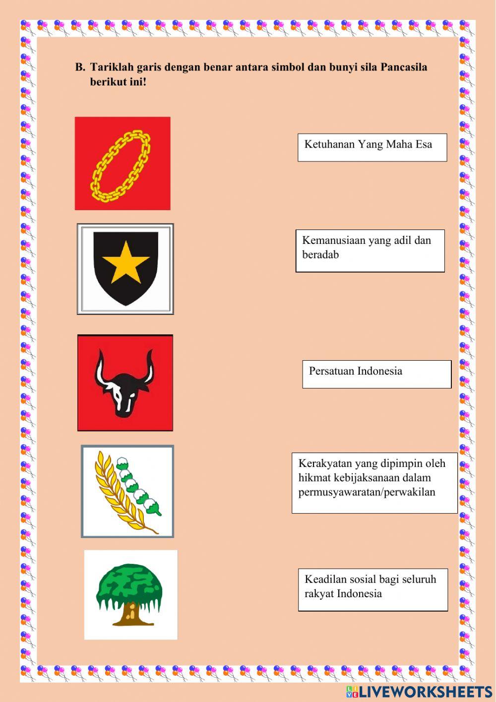 Latihan soal kd 3.1 sila pancasila