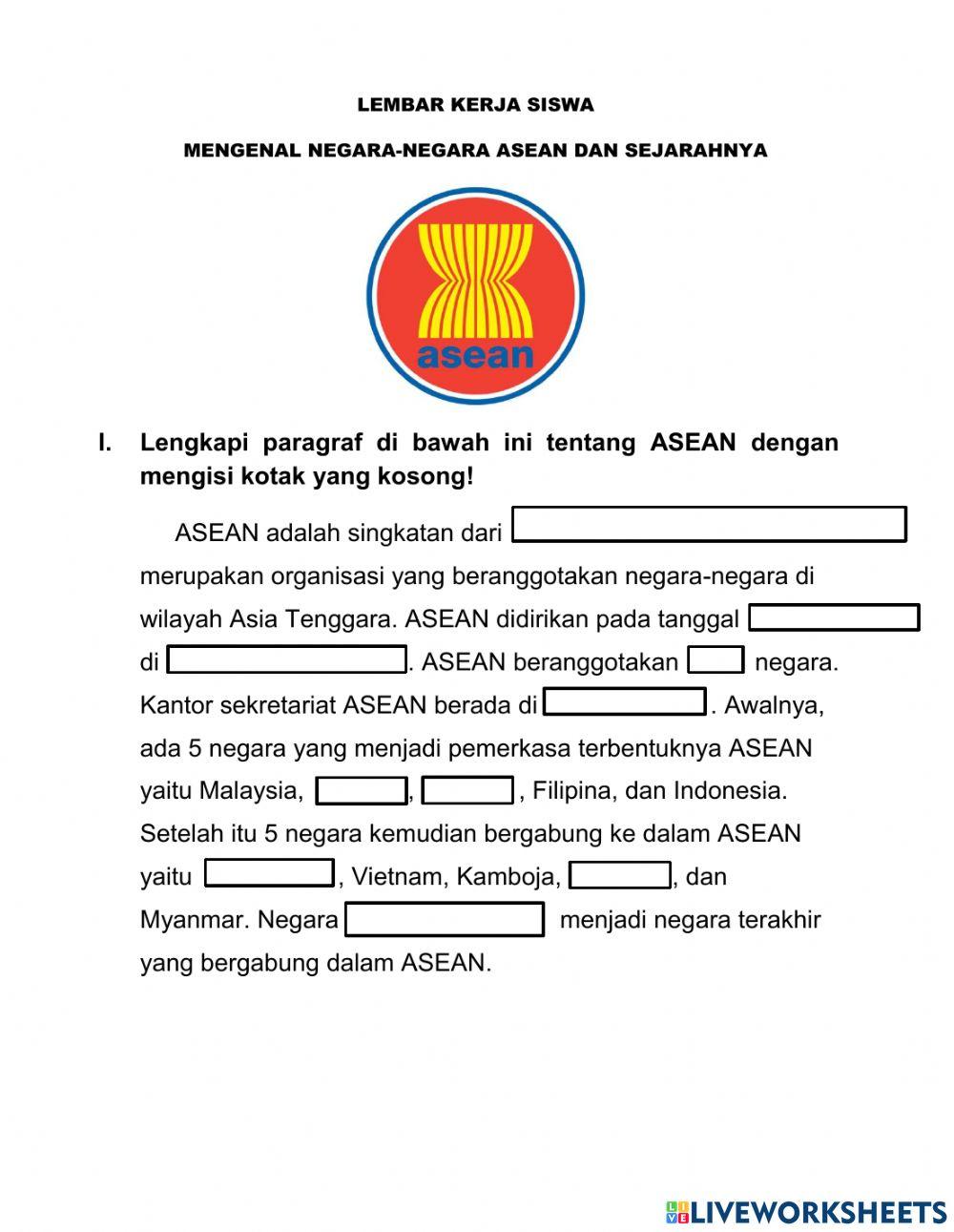 Lembar Kerja ASEAN (IPS)