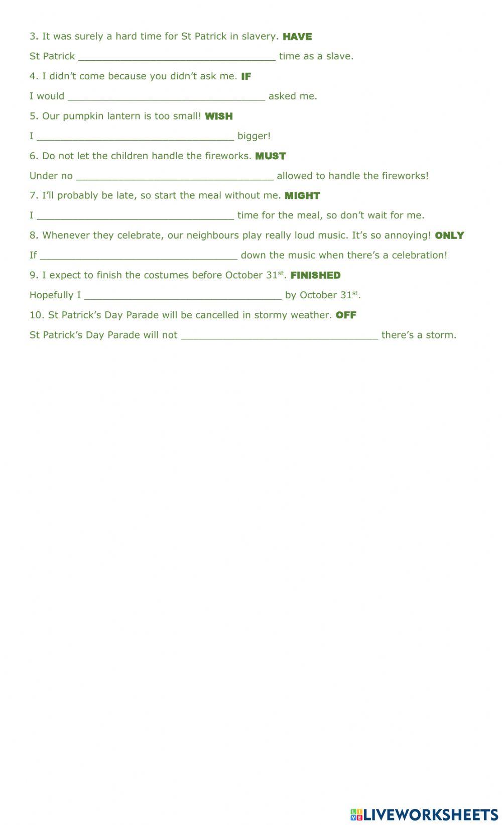 Irish Traditions: Festivals