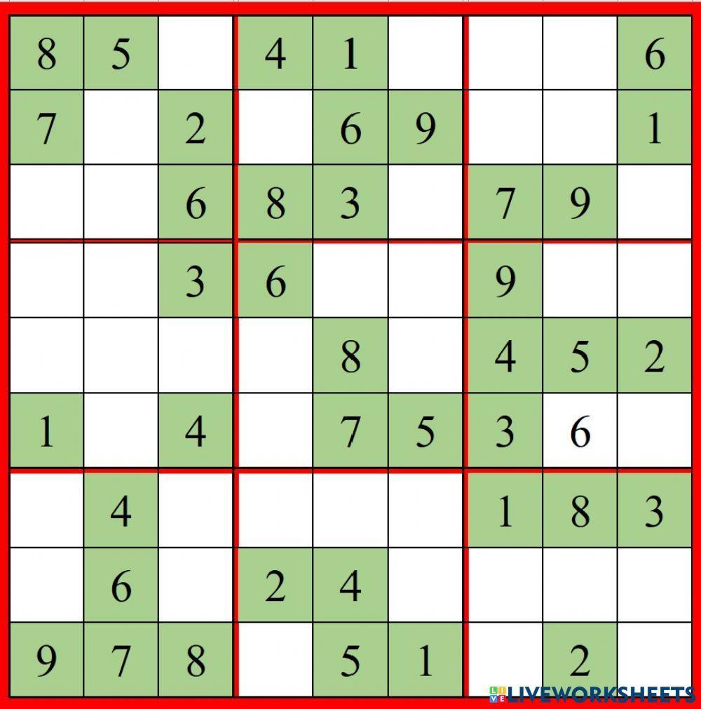 Sudoku level 1