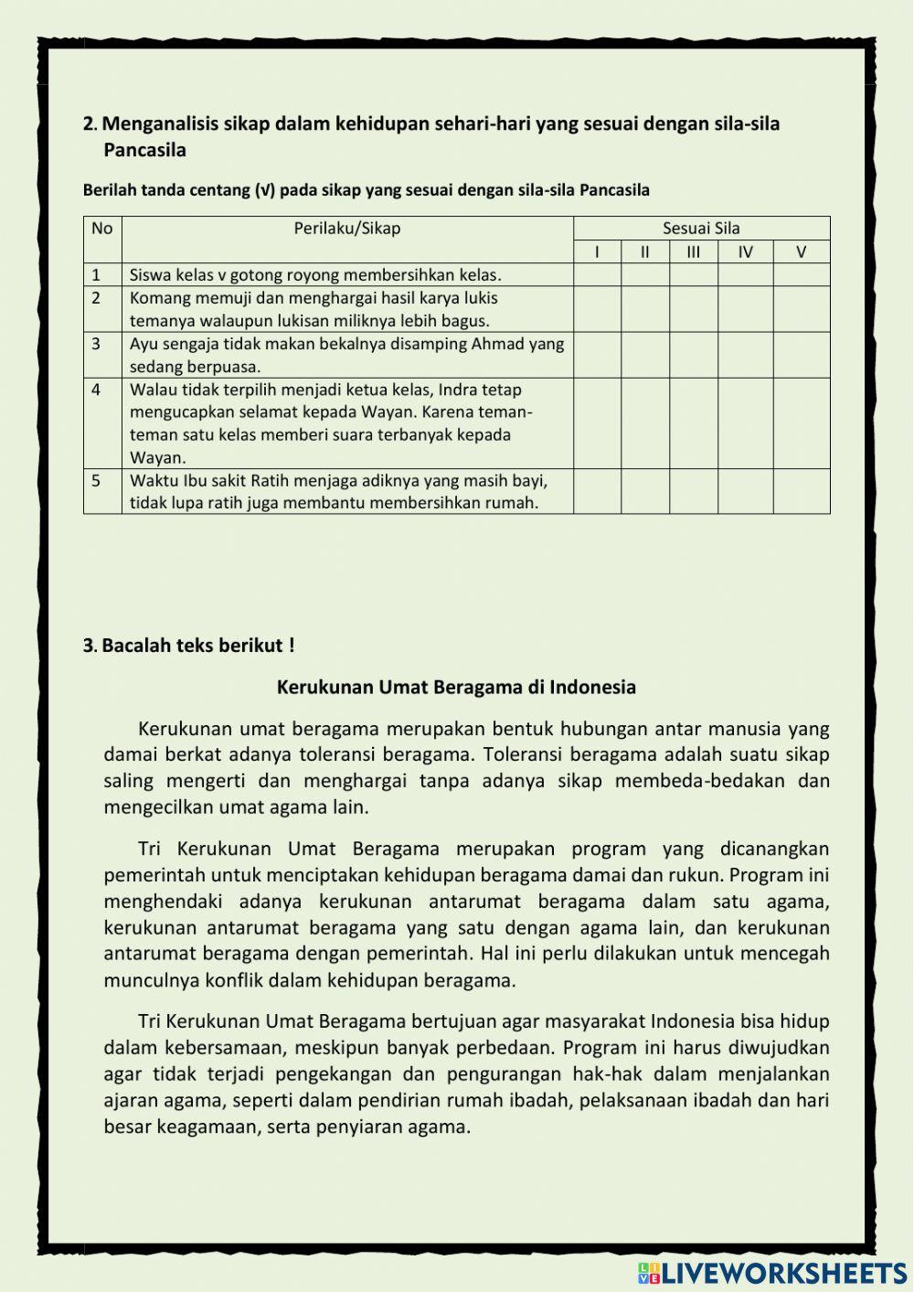LEMBAR KERJA PESERTA DIDIK (LKPD) Kelas 5