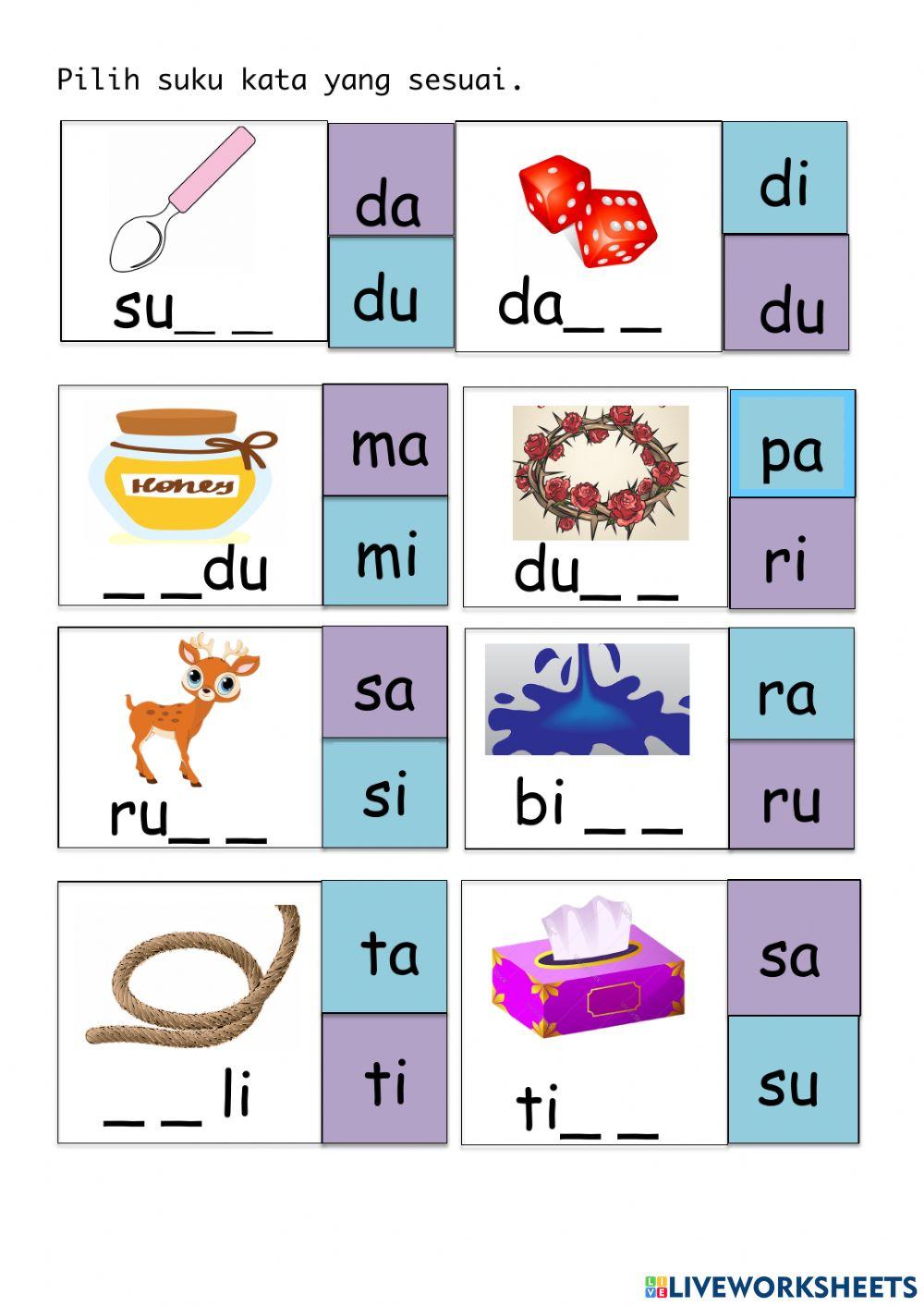 SJB-latihtubi suku kata kv 2