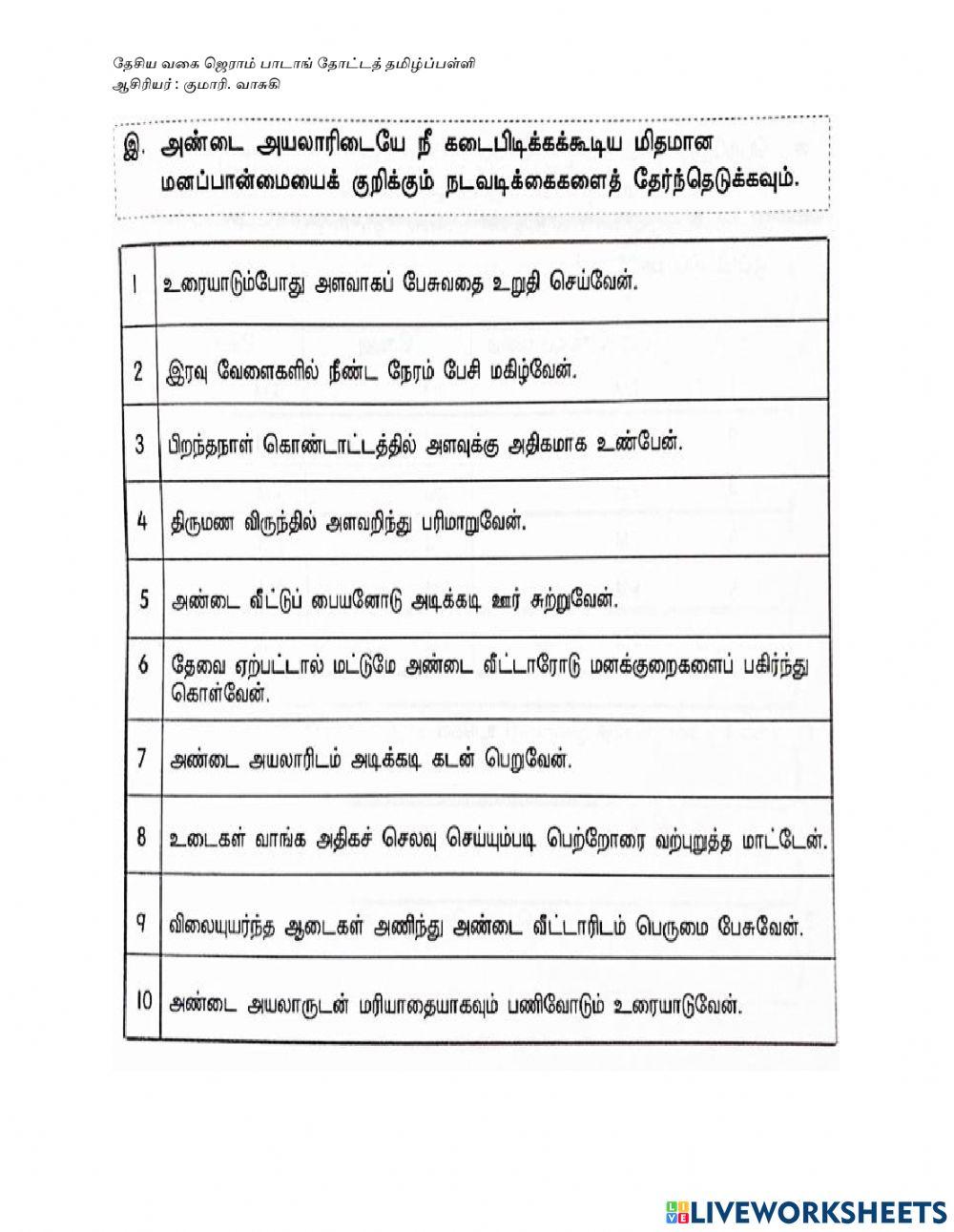 மிதமான மனப்பான்மை