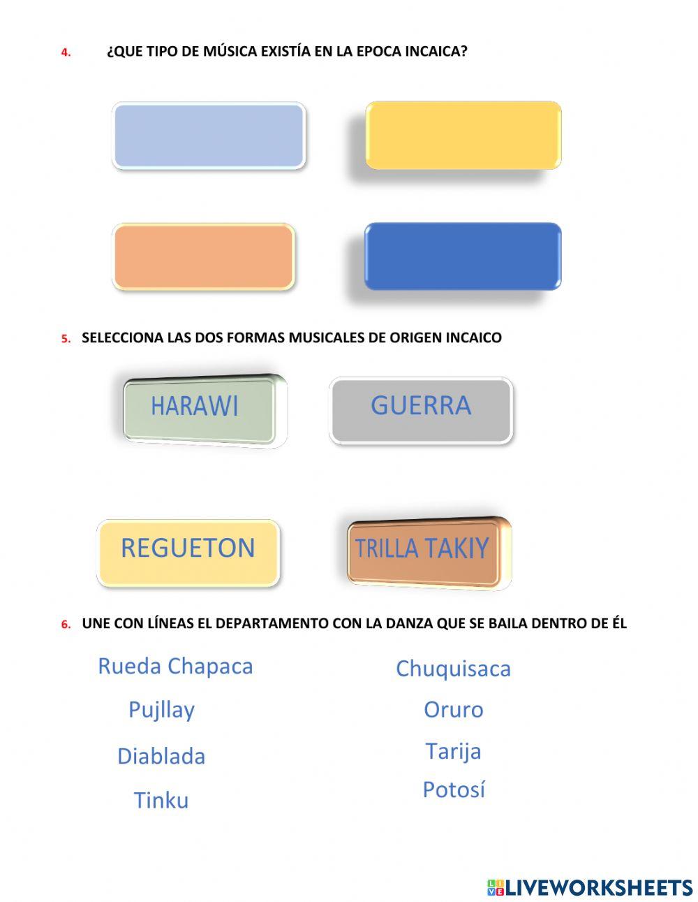 Signos musicales y música en Bolivia