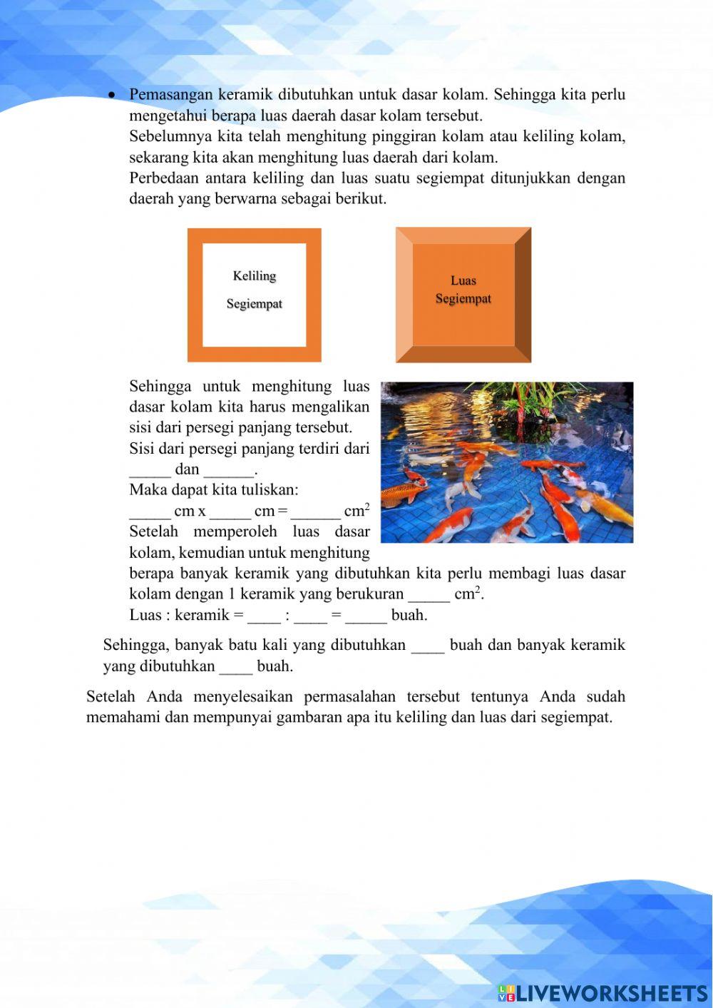 Segiempat dan segitiga