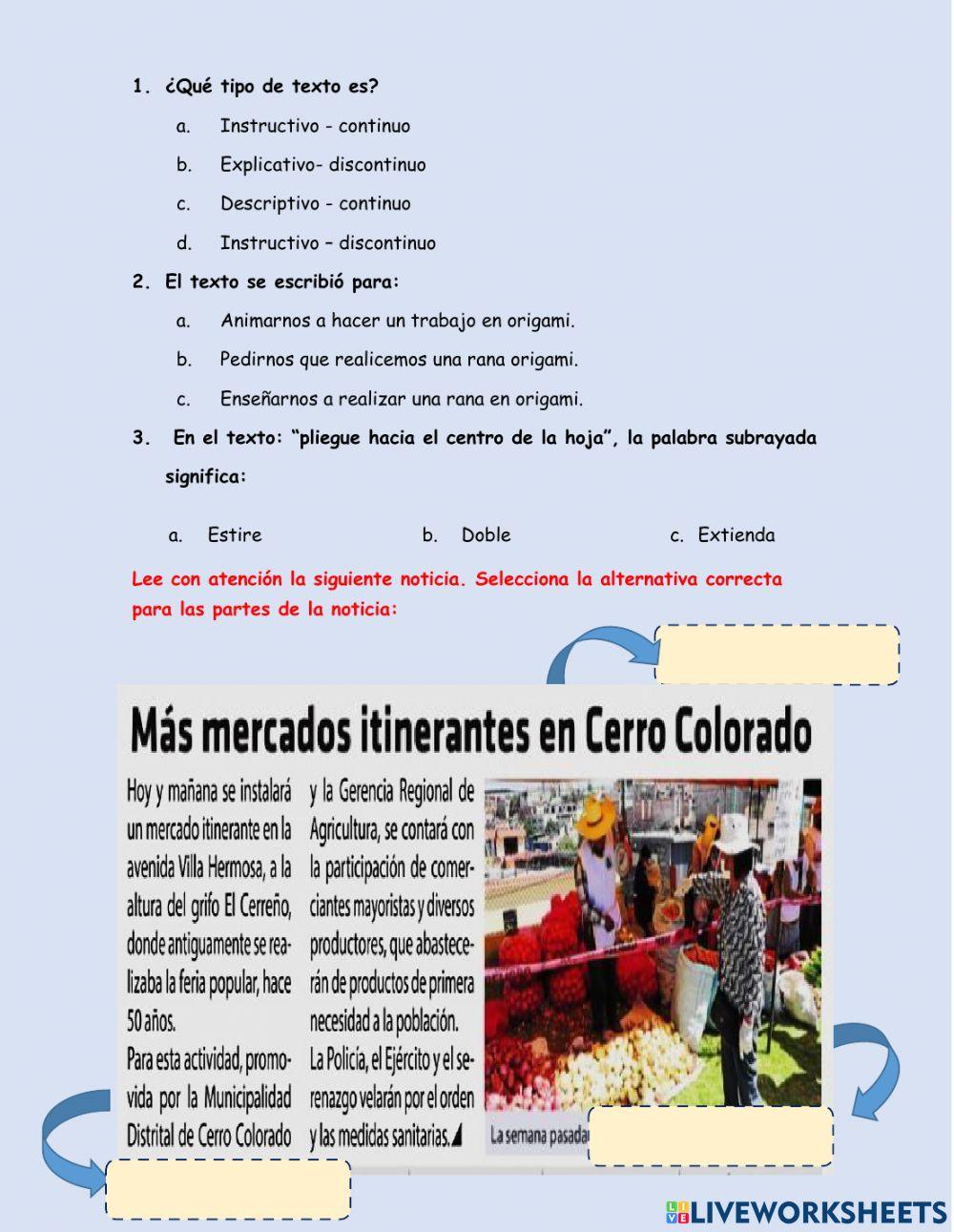 Comprensión lectora