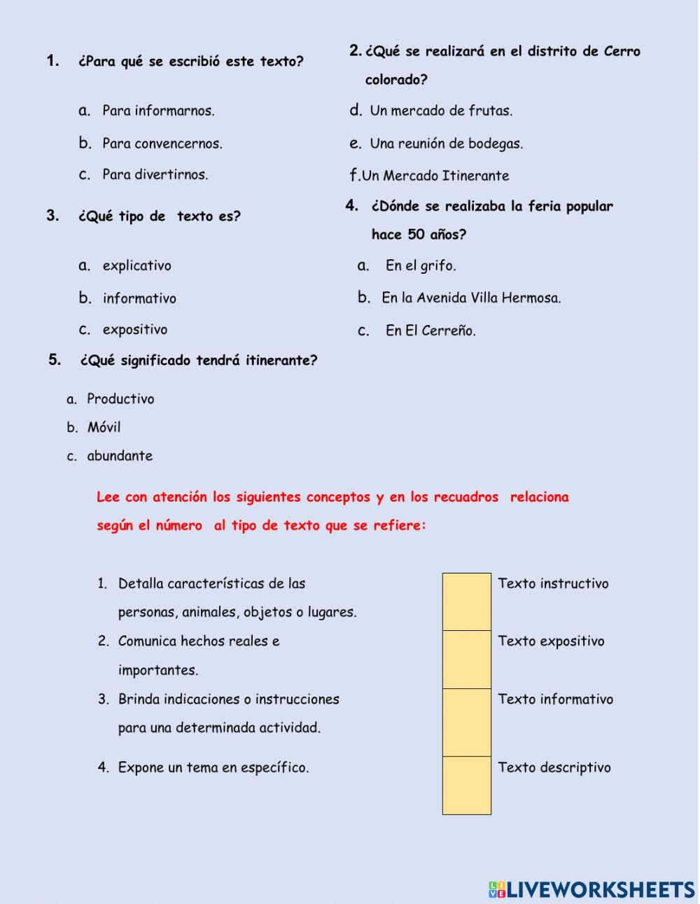 Comprensión lectora