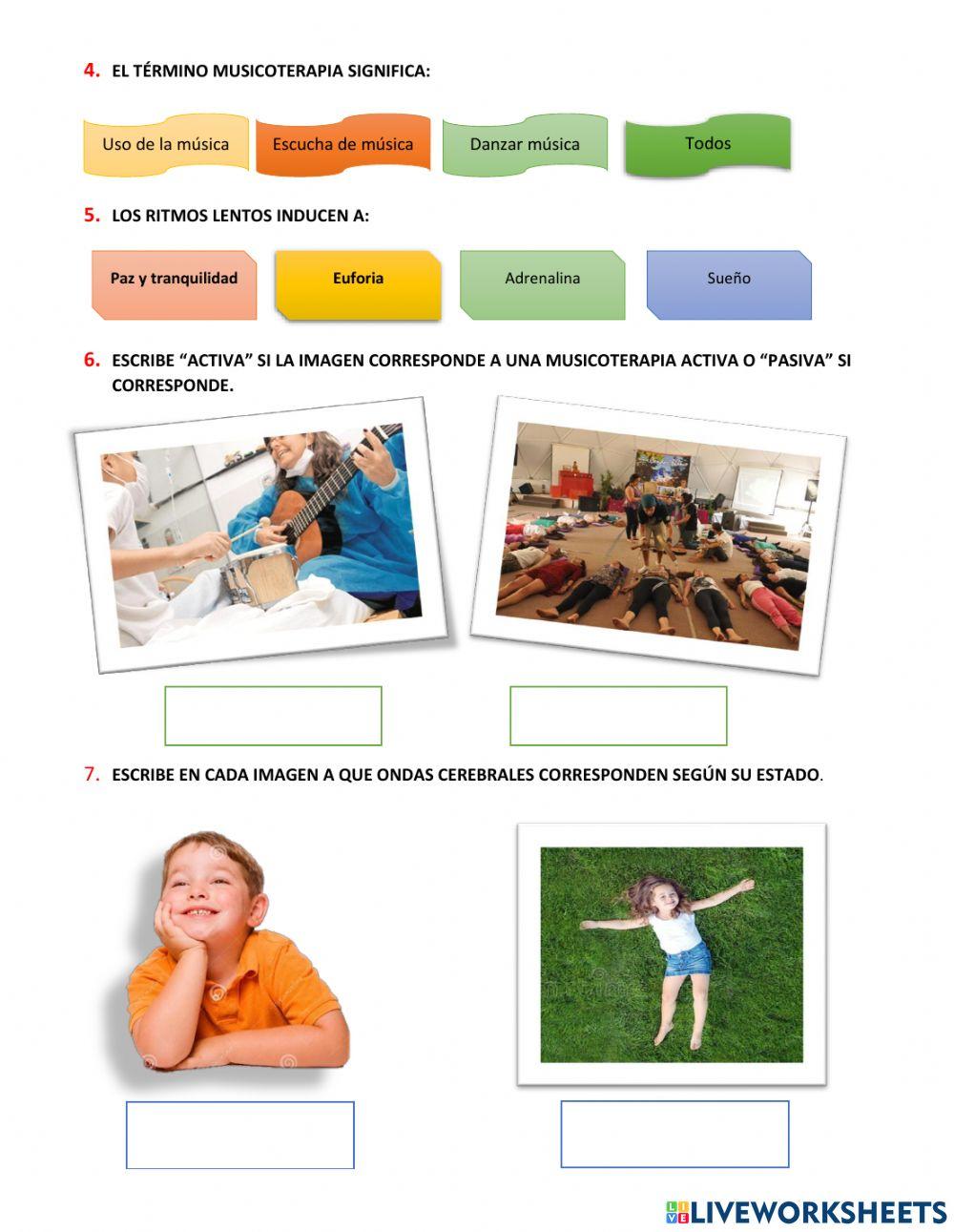 Tipos de música y musicoterapia