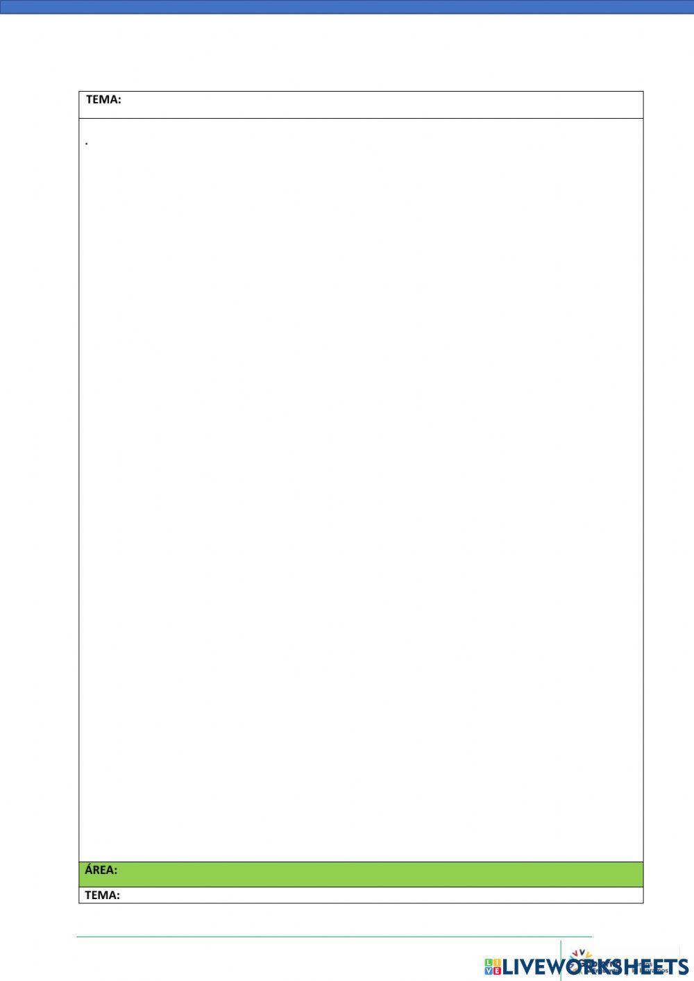 Proyecto interdiciplinario